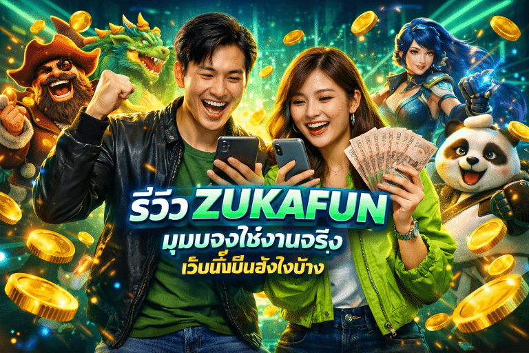 รีวิว ZUKAFUN มุมมองใช้งานจริง เว็บนี้เป็นยังไงบ้าง